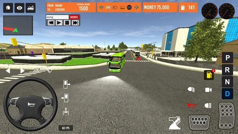 Panduan instalasi 2024 Indonesia Bus Simulator MOD APK di HP Android.