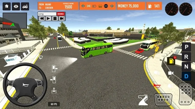 Unlock fitur premium dengan MOD Unlimited Money di 2024 Indonesia Bus Simulator.