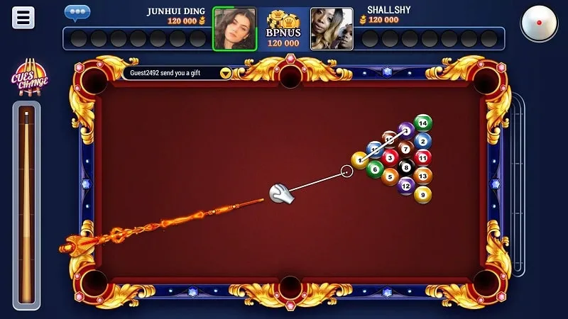 Captura de pantalla de 8 Ball Blitz MOD APK en Android