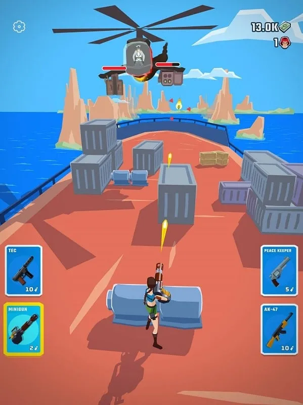 Screenshot gameplay Agent Action.