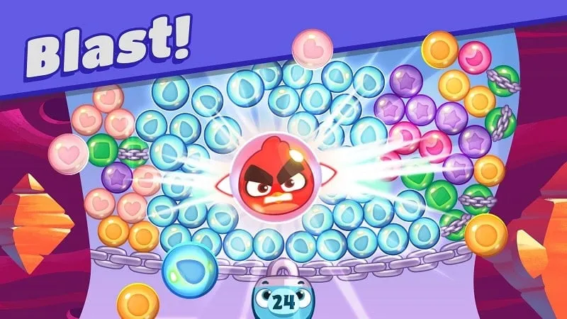 Screenshot gameplay Angry Birds Dream Blast.