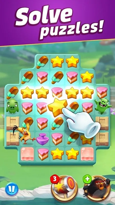 Tải xuống Angry Birds Match 3 MOD APK.