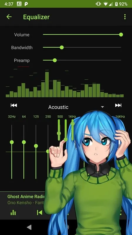 Anime Music Radio mod features overview