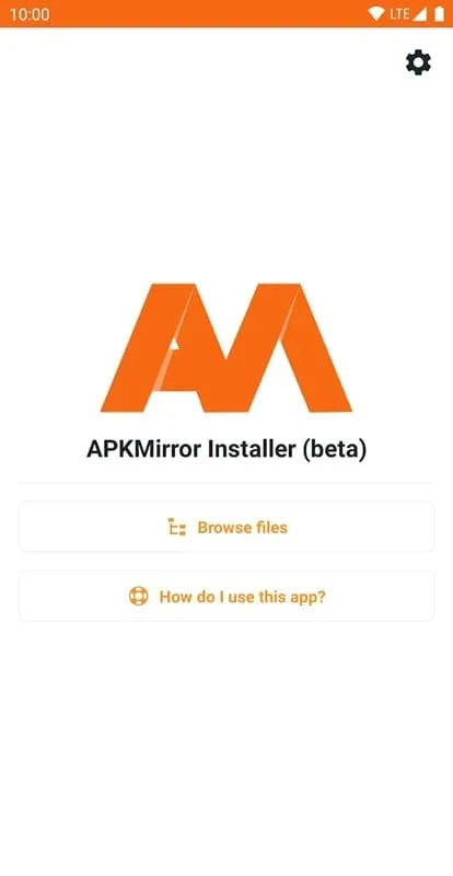 Interfaz del mod de APKMirror Installer mostrando funciones premium