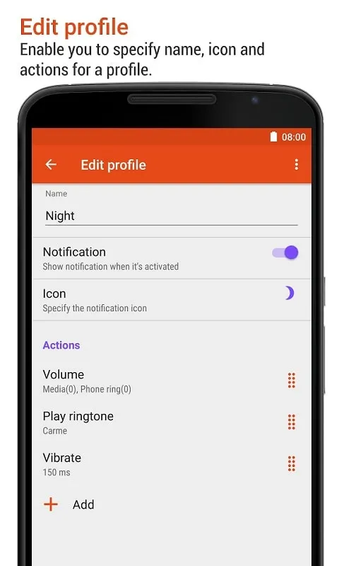 Hướng dẫn từng bước cài đặt aProfiles MOD APK