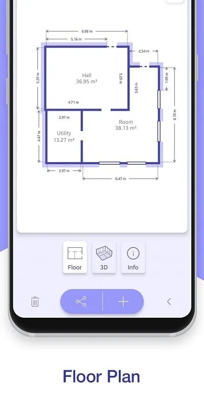 Ứng dụng đo lường AR Plan 3D trên Android