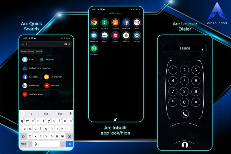 ARC Launcher AI voice assistant