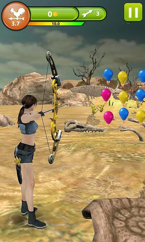 Installing Archery Master 3D MOD APK on an Android smartphone.