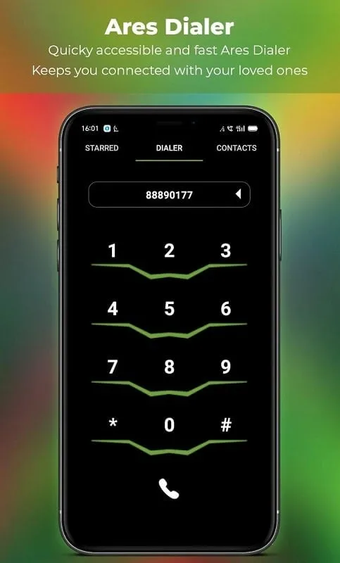 Ares Launcher Prime mod showcasing the hide app feature
