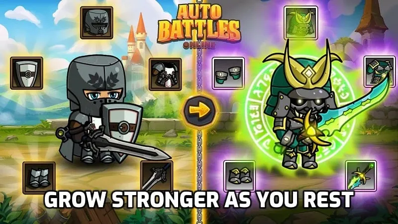 Installing the Auto Battles Online MOD APK