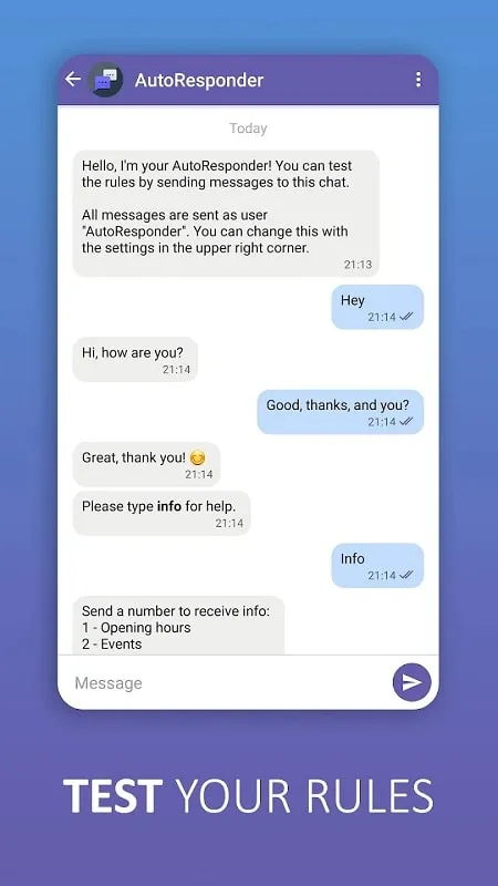 AutoResponder for VB mod apk miễn phí