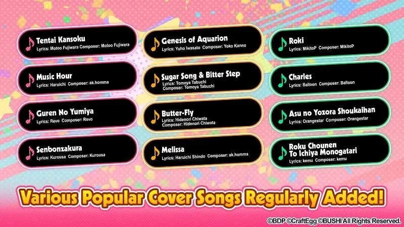 Cara menggunakan BanG Dream Girls Band Party mod apk