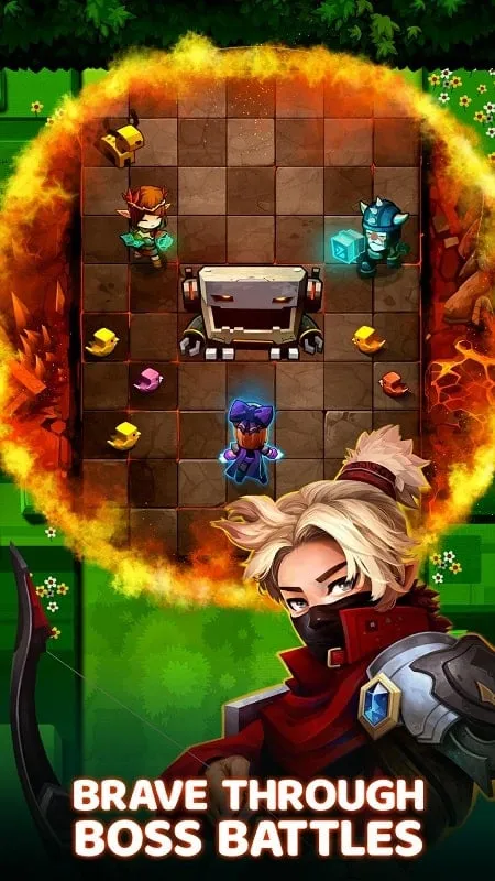 Mengunduh file Battle Bouncers Mod APK.