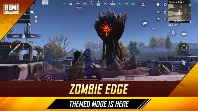 Bản đồ trong game Battlegrounds Mobile India