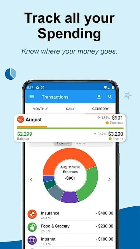 TimelyBills MOD APK miễn phí