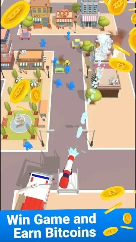 A screenshot from Blaze Hero showcasing the gameplay.