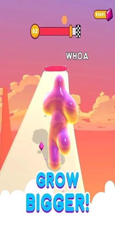 Gameplay Blob Runner 3D