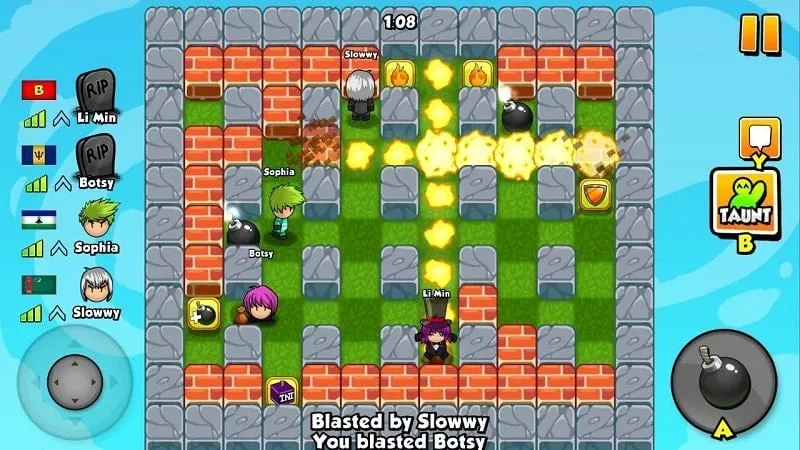 Ảnh chụp màn hình game Bomber Friends MOD APK