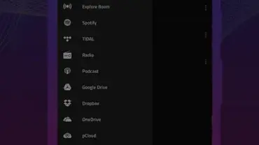 Boom Music Player mod interface showing premium features