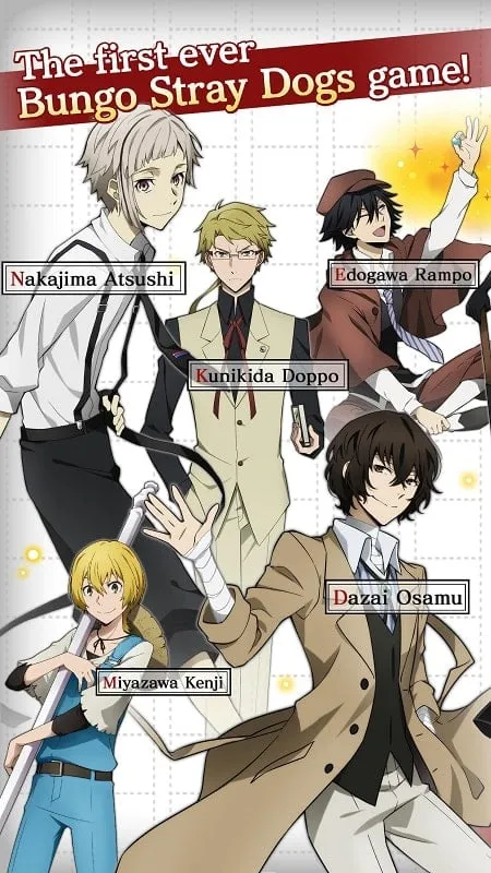 Game Bungo Stray Dogs Tales of the Lost Mod APK