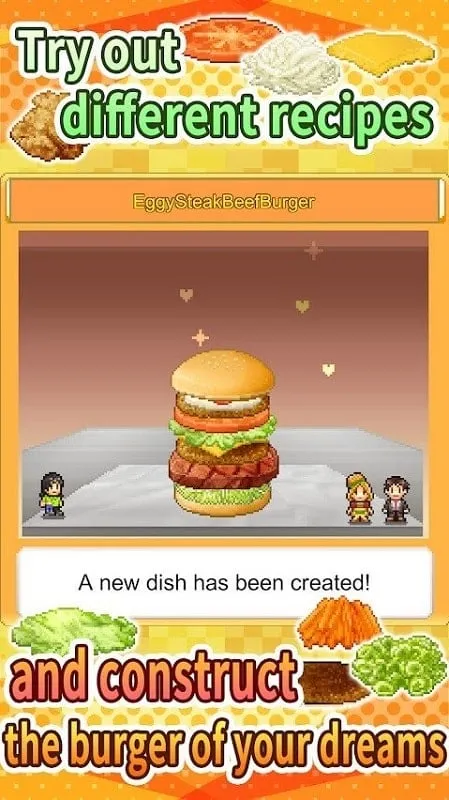 Burger Bistro Story Gameplay Screenshot