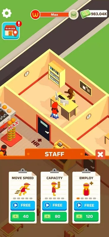 Resolvendo problemas comuns no Burger Please MOD APK.