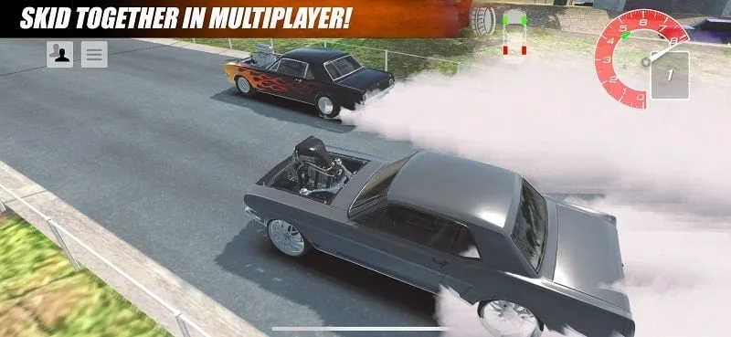 Atualizando um carro no Burnout Masters com dinheiro infinito.