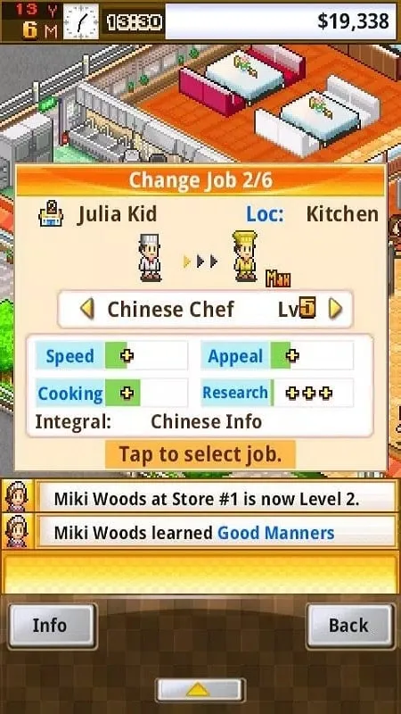 Screenshot do Cafeteria Nipponica SP mostrando o interior do restaurante e as interações com os clientes.