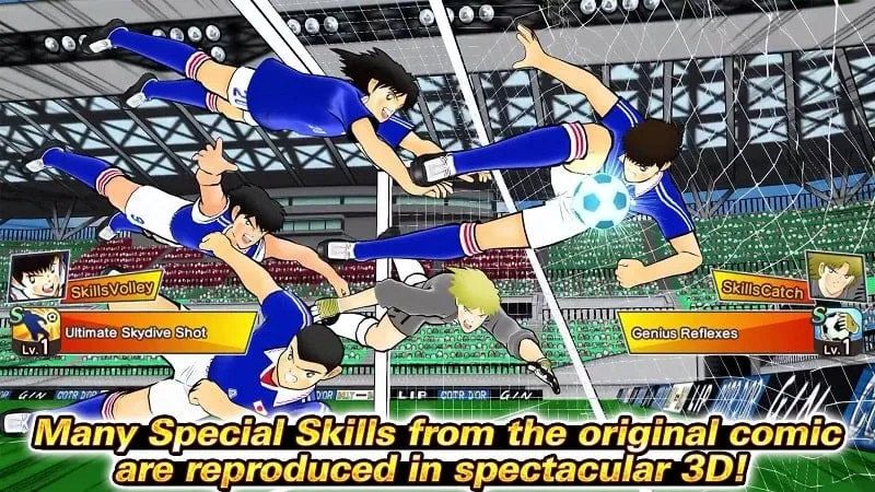 Cài đặt Captain Tsubasa Dream Team mod apk