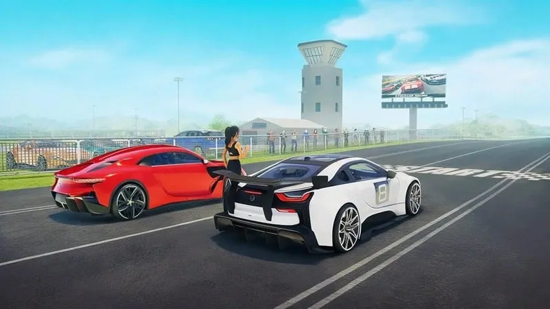 Tangkapan layar yang menampilkan mata uang dalam game dengan dana tak terbatas di Car Saler Simulator Dealership MOD APK.