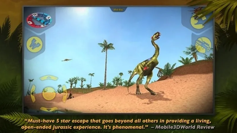 Lựa chọn vũ khí trong game Carnivores: Dinosaur Hunter