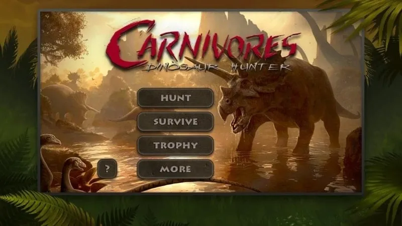 Hình ảnh game Carnivores: Dinosaur Hunter MOD APK