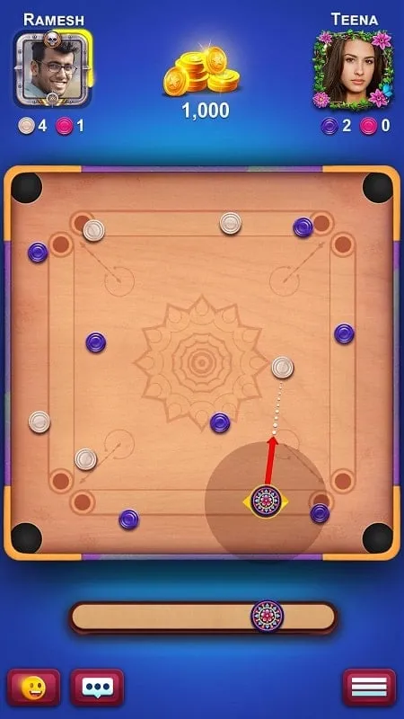 Descarga Carrom King MOD APK para Android