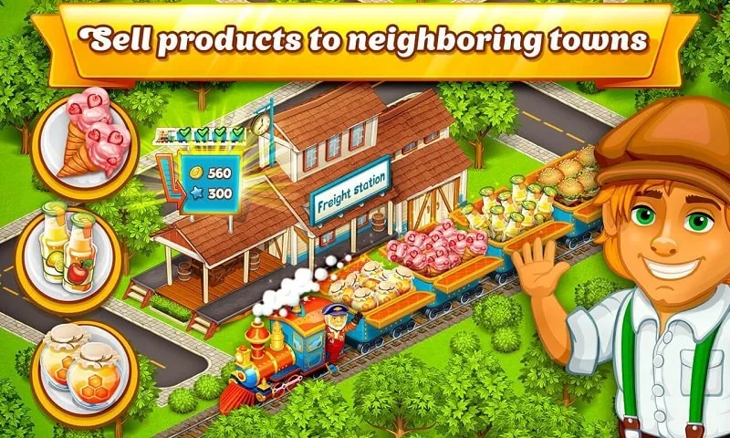 Cartoon City farm to village mod apk gratis download