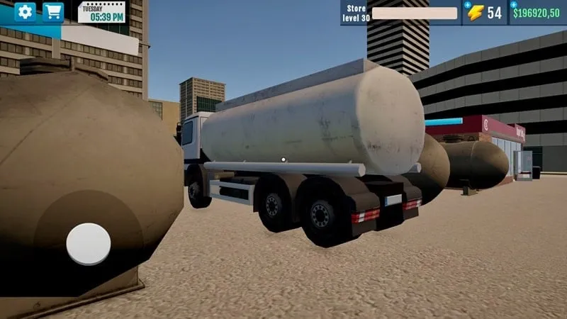 Building a fuel distribution network in City Gas Station Simulator 3D MOD APK.