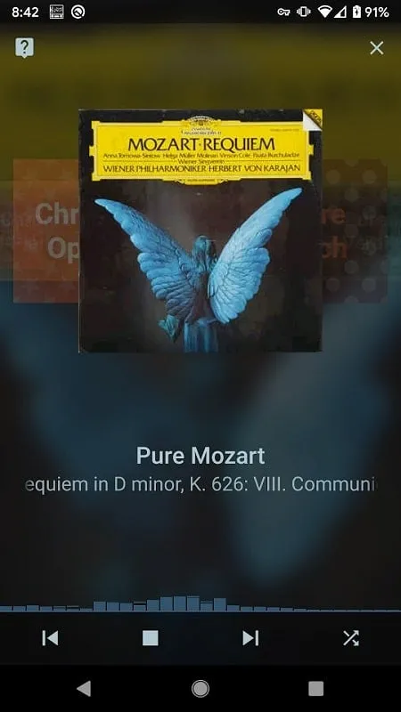 Aplicación Classical Music Radio mod apk