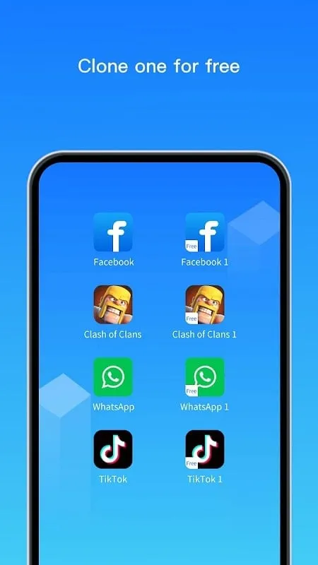 Ứng dụng Clone App trên điện thoại Android