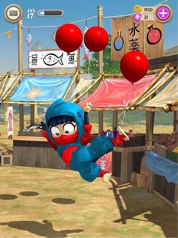 Hướng dẫn cài đặt Clumsy Ninja MOD APK