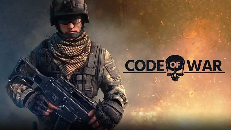 Cảnh hành động trong game Code of War.