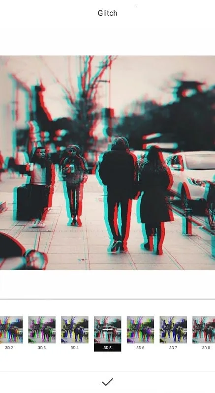 Applying a vintage filter in Coffee Cam