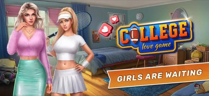 Passo a passo de como instalar o jogo College Love Game em um celular Android.