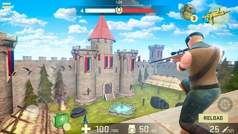 Juego Combat Assault SHOOTER con MOD para Android