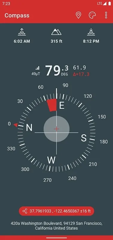 Representasi visual langkah-langkah pemecahan masalah untuk Compass Altimeter mod, seperti membersihkan cache atau memeriksa penyimpanan perangkat