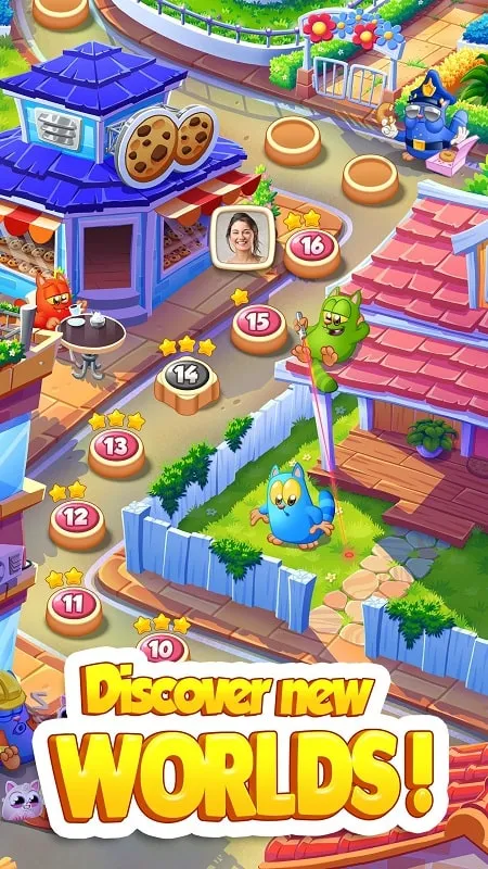 Vật phẩm hỗ trợ trong game Cookie Cats Blast.