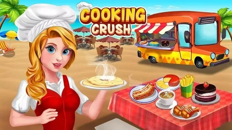 Cocinando una tormenta en Cooking Crush.