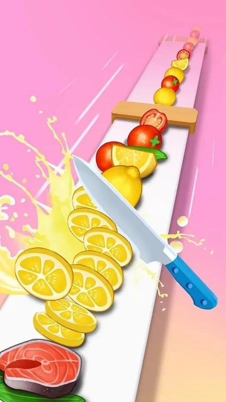 Ejemplo de la interfaz de la tienda del juego que destaca los beneficios del dinero ilimitado en Cooking Frenzy MOD APK.