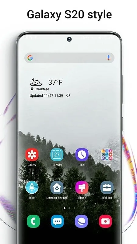 Cool S20 Launcher Galaxy OneUI bản mod