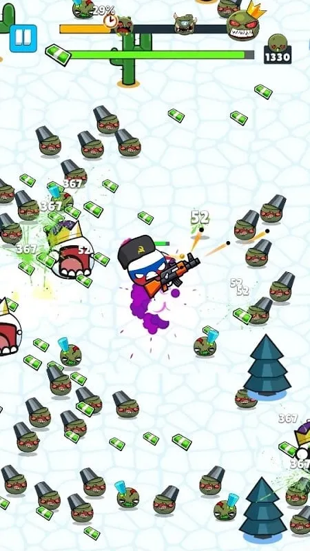 Cách mở menu MOD trong game Country Balls.