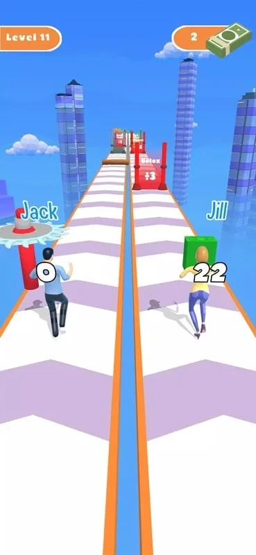 Tangkapan layar Couple Shuffle MOD APK dengan Uang Tak Terbatas