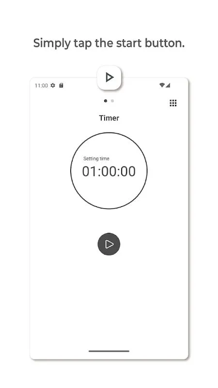 Izin aplikasi Cozy Timer mod